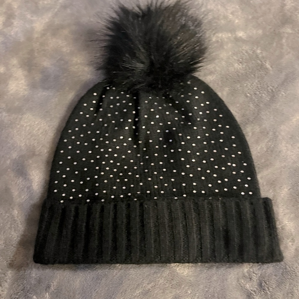 Black Knitted Hat